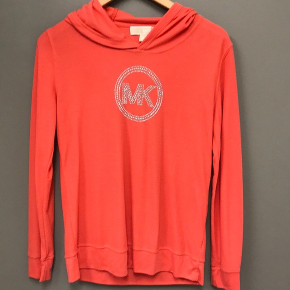 michael kors hoodie orange
